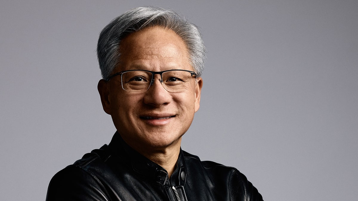 Nvidia chief executive Jensen Huang in an official company portrait
