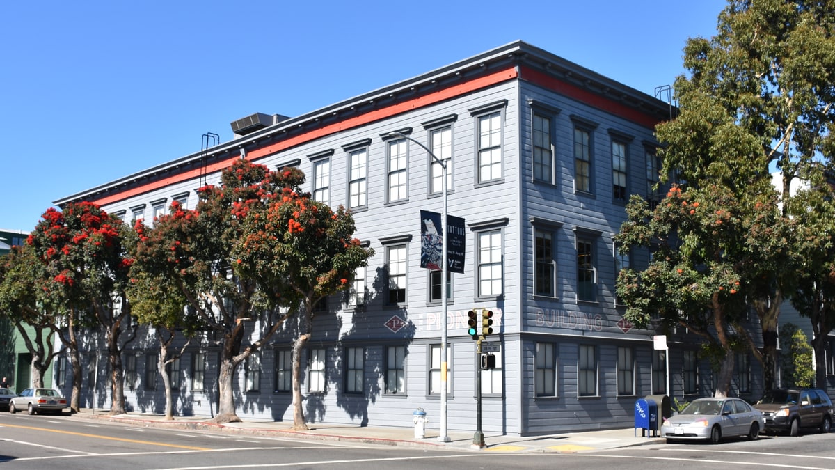 The Pioneer Building in San Francisco's Mission District, which housed OpenAI's offices for years